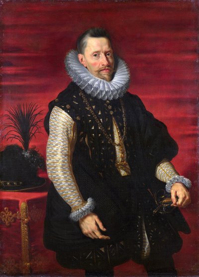 オーストリアのアルク大公の肖像（1559-1621） 作： Workshop of Peter Paul Rubens