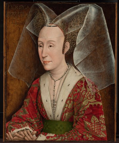 ポルトガルのイザベラの肖像 作： Workshop of Rogier van der Weyden