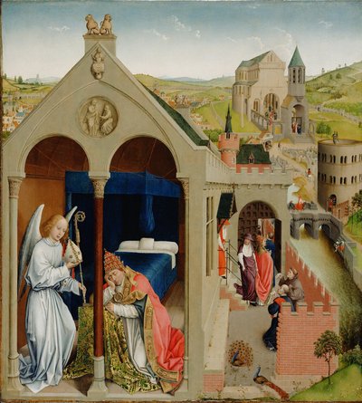 教皇セルギウスの夢 作： Workshop of Rogier van der Weyden