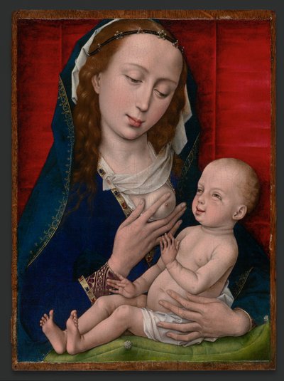 聖母子 作： Workshop of Rogier van der Weyden