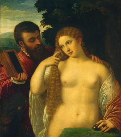 愛のアレゴリー 作： Workshop of Titian