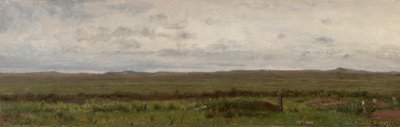 旅行者の墓（ネブラスカ州フォート・カーニー 作： Worthington Whittredge