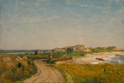 ロードアイランド州セコネット・ポイント 作： Worthington Whittredge