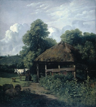 ヘルダーランドの農場の建物 作： Wouter Johannes van Troostwijk