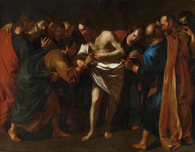 聖トマスの不信感 作： Wouter Pietersz II Crabeth