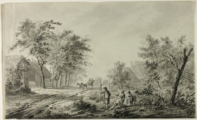 ノドルプ郊外 作： Wouterus Verschuur