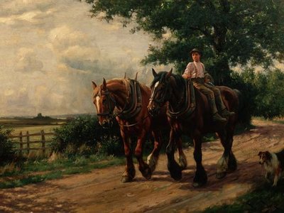 オン・ザ・ウェイ・ホーム 作： Wright Barker