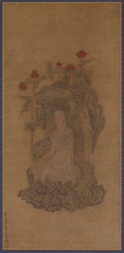 白衣の観音様 17世紀 作： Wu Bin
