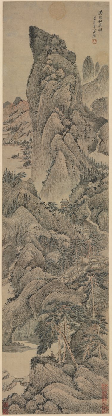 無数の村の松風 作： Wu Li