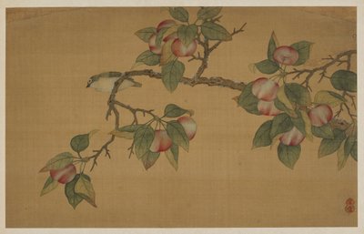 鳥と果物 作： Wu Zhang