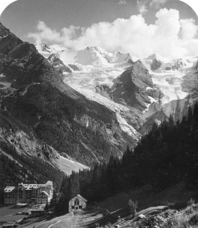 イタリア、トラフォイのホテル、c1900。 作： Wurthle and Sons