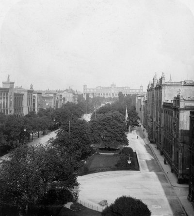 Maximilianstrasse、ミュンヘン、ドイツ、c1900年代。 作： Wurthle and Sons