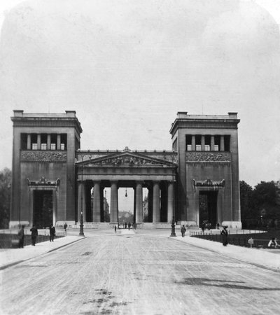 Propylaen、ミュンヘン、ドイツ、c1900 作： Wurthle and Sons