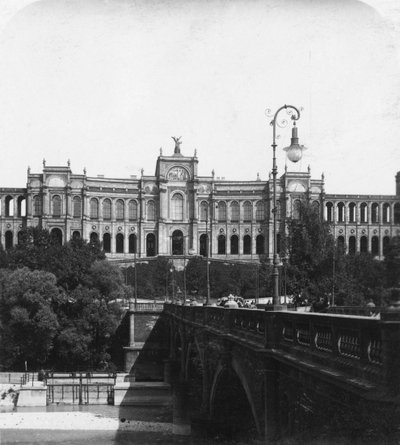 Maximilianeum、ミュンヘン、ドイツ、c1900。 作： Wurthle and Sons