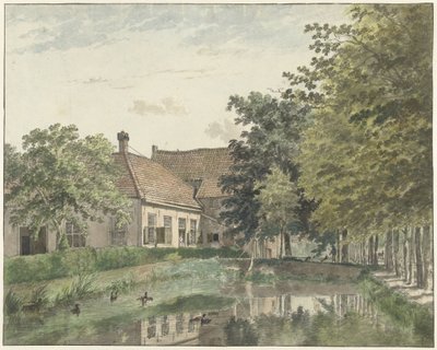 ナイケルク近郊のウォーターゴール別荘の風景 作： Wybrand Hendriks