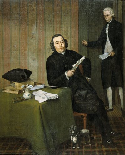 Wernerus Köhne (1725/26-88)、Haarlem の公証人、書記官 Jan Bosch 作： Wybrand Hendriks