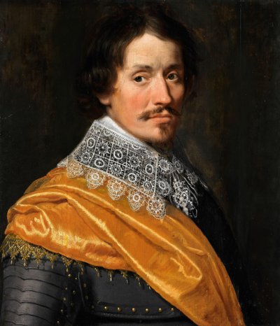 将校の肖像 作： Wybrand de Geest (I)