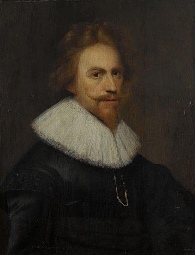 自画像 作： Wybrand de Geest (I)