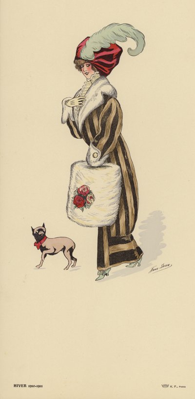 1910-1911冬のファッション 作： Xavier Sager
