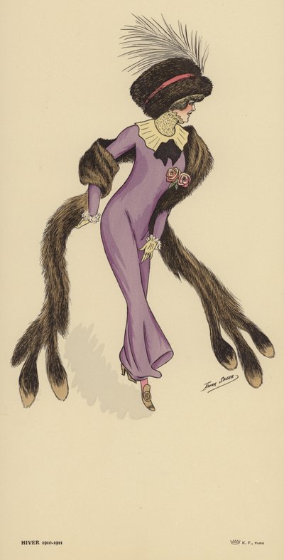 1910-1911冬のファッション 作： Xavier Sager