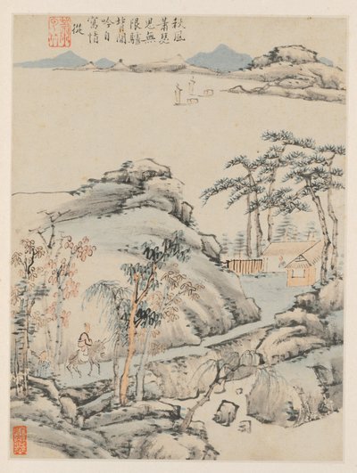 四季折々の風景帖 葉F（前葉5） 作： Xiao Yuncong