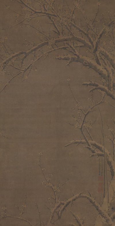 冬の純粋な白さ」（1441年）。 作： Xu Jing