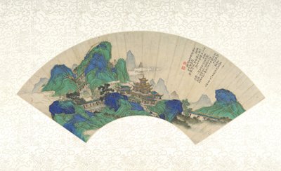 仙人の宮殿」（1753年）。 作： Xu Yang