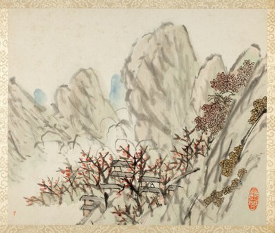 劉松風のための風景と書のアルバム 作： Xugu