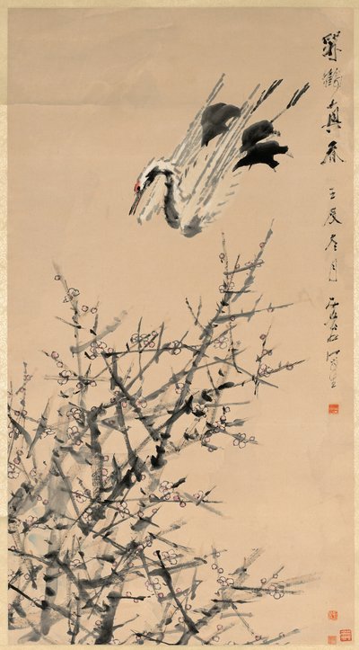 梅、鶴、そして春 作： Xugu
