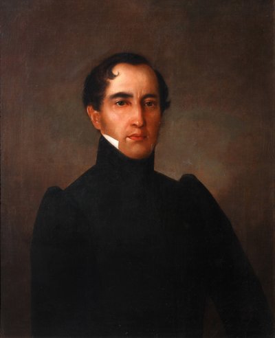 アレクサンドルパブロビッチバクーニンの肖像1799-1862、1832 作： Yakov Streshnev
