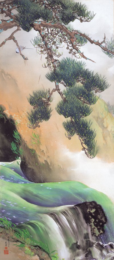山の春 作： Yamamoto Shunkyo