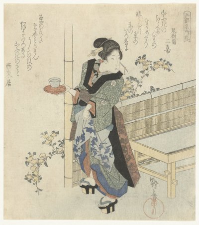 山吹花のウェイトレス 三都の名花（連載タイトル） さんと名所花 作： Yanagawa Shigenobu (I)