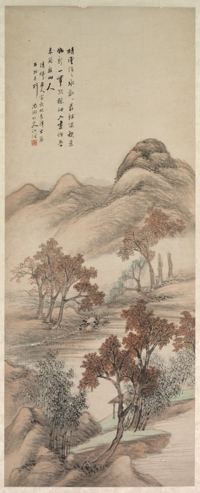秋の風景 作： Yang Borun