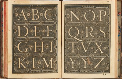 Orthographia pratica と題されたコンピレーション subtilissima、1548 年。 作： Yciar