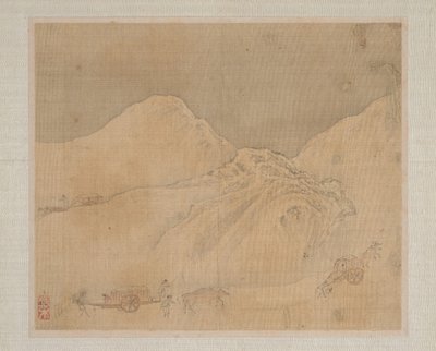 風景画、1652 年。 作： Ye Xin