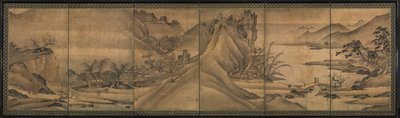 四季の風景 作： Yi Sumun (Korean, b. c. 1404)