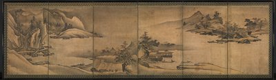 四季の風景 作： Yi Sumun (Korean, b. c. 1404)
