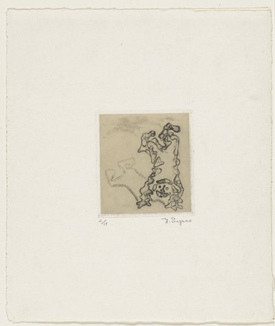 逆立ち 作： Yo Sugano (signed by artist)