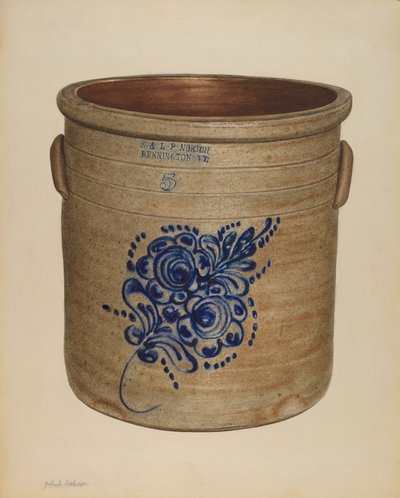 クロック（1938年頃）。 作： Yolande Delasser