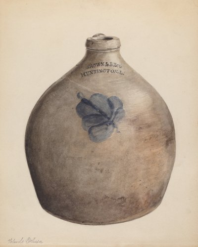 水差し、1937年頃 作： Yolande Delasser