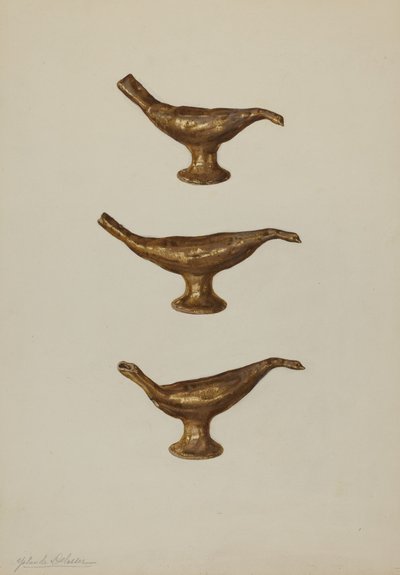 パ。German Whistle, c. 1939. 作： Yolande Delasser