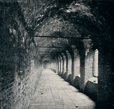 回廊、チャーターハウス、ロンドン、1903 作： York and Son