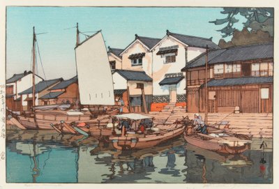鞆の浦の蔵 作： Yoshida Hiroshi
