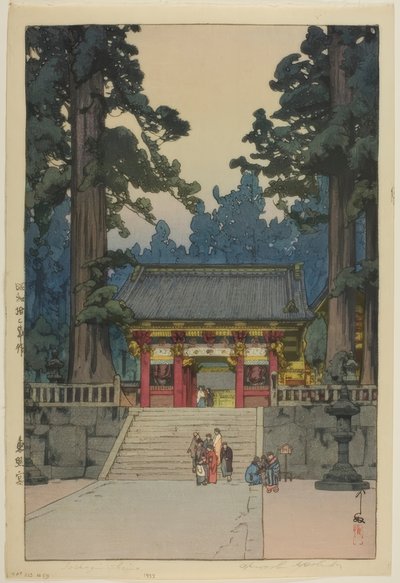 東照宮（とうしょうぐう 作： Yoshida Hiroshi