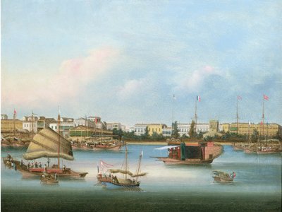 カントンのホン、1855年頃（油） 作： You Qua