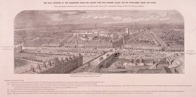 ホルボーン高架橋、ロンドン、1865年頃 作： Young