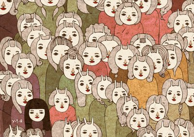 プラットフォーム上、2012（デジタル） 作： Yoyo Zhao