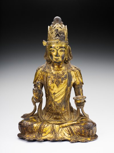 Guanyin 作： Yuan Dynasty Chinese School