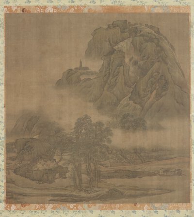 川辺のピクニック 清朝時代 18世紀 作： Yuan Jiang