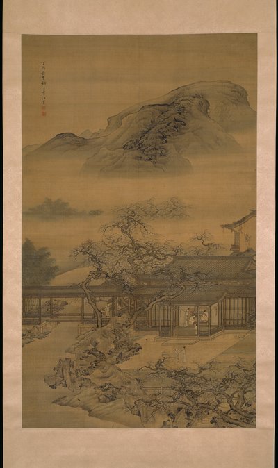 漢宮に春到来 漢宮春曉圖 作： 元江